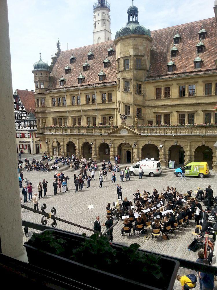 Hotel Goldenes Lamm Rothenburg ob der Tauber Exterior photo