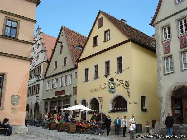 Hotel Goldenes Lamm Rothenburg ob der Tauber Exterior photo